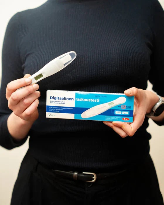 Raskaustesti digitaalinen 2kpl