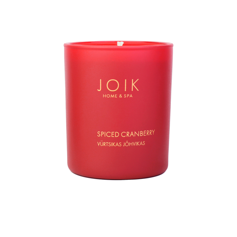 JOIK Tuoksukynttil&auml; Spiced Cranberry