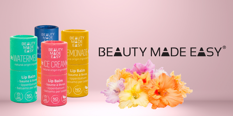 Beauty Made Easy Paper Tube Lip Balm