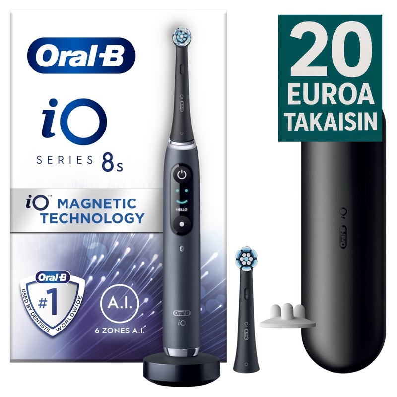 Oral-B iO 8 &ndash; Premium-luokan &auml;lys&auml;hk&ouml;hammasharja